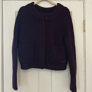 Burberry wool cardigan, never worn